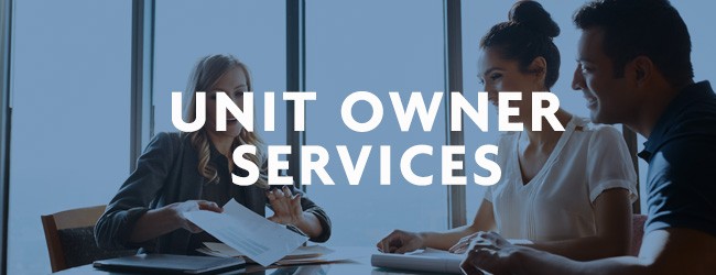 Unit Owner Services